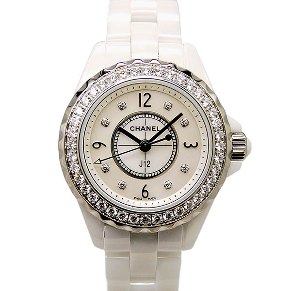 シャネル　CHANEL　J12　H2572　ダイヤモンド　29mm　ホワイト　新品