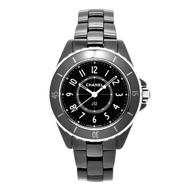 シャネル　CHANEL　J12 ブラックセラミック　H5695　クォーツ　33mm　新品