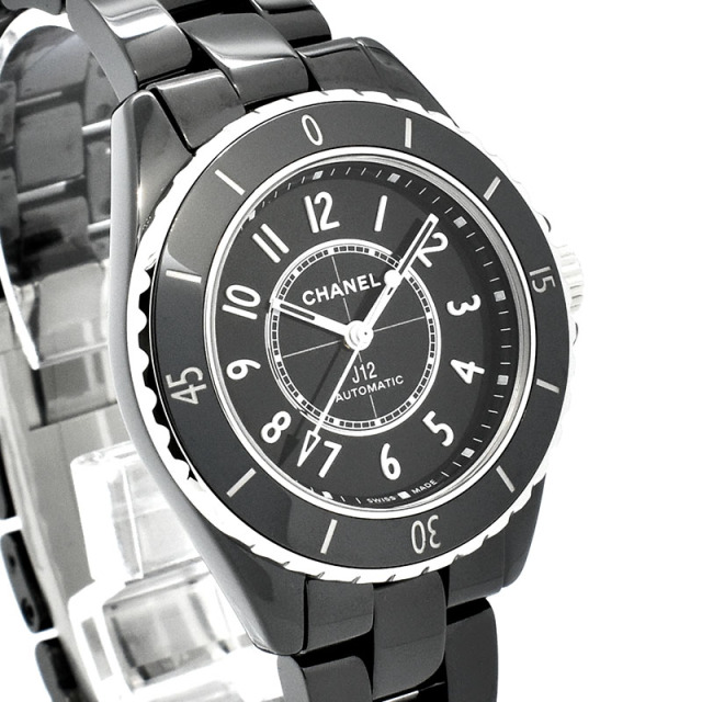 シャネル CHANEL J12 キャリバー12.2 H5696 33mm 自動巻き ブラック 新品