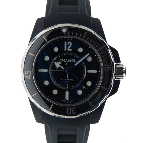 シャネル　CHANEL　J12　マリーン　42　H2558　ブラック　新品