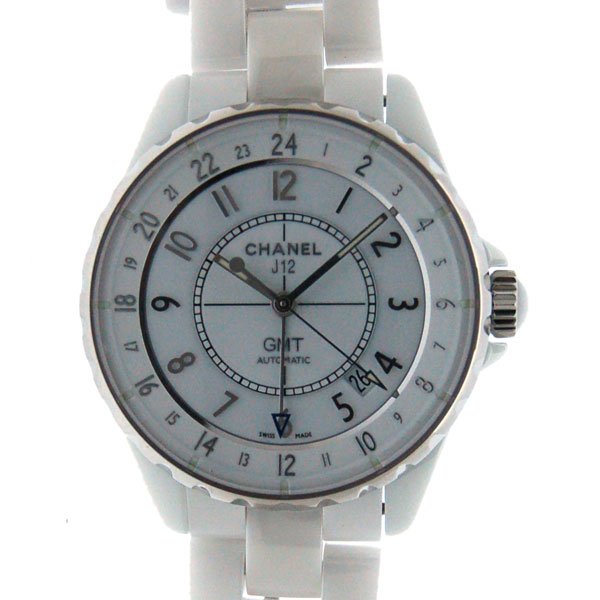シャネル　CHANEL　J12　GMT　H3103　38mm　ホワイト　新品