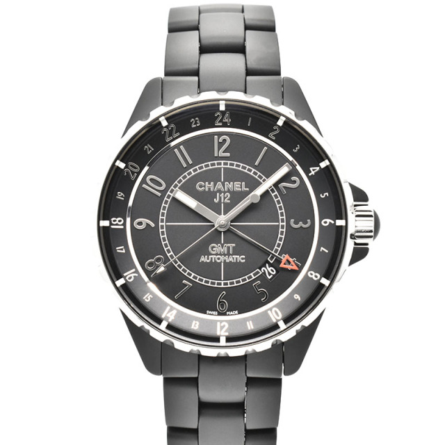 シャネル　CHANEL　J12　GMT　H3101　42mm　ブラック　新品