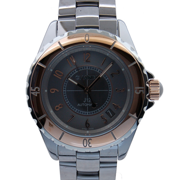 シャネル　CHANEL　J12　38mm　クロマティック　ベージュゴールド　H4185　メンズ　新品