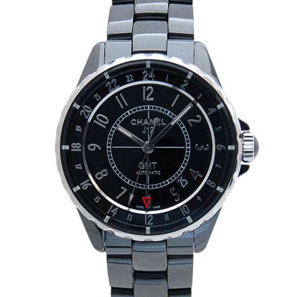 シャネル　CHANEL　J12　GMT　H3102　38mm　ブラック　新品