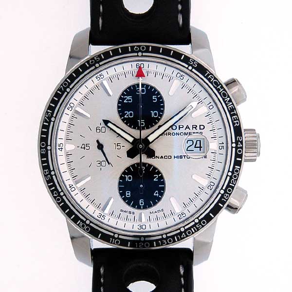 ショパール　CHOPARD　グランプリ　モナコヒストリック　クロノグラフ　16/8992-3012　シルバー　新品