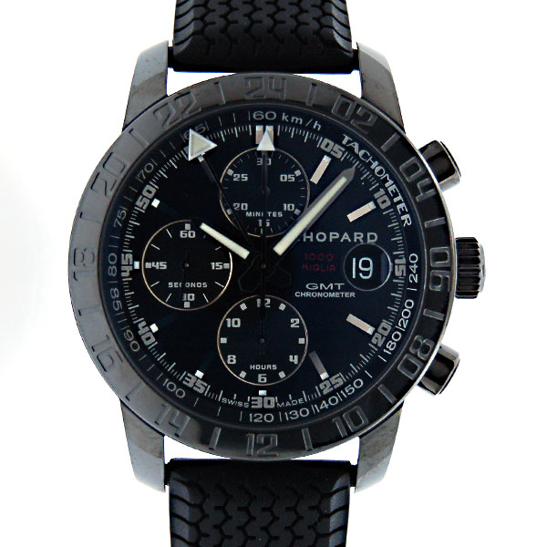 ショパール　CHOPARD　ミッレミリア　GMTクロノ　スピードブラック　168992-3023　新品