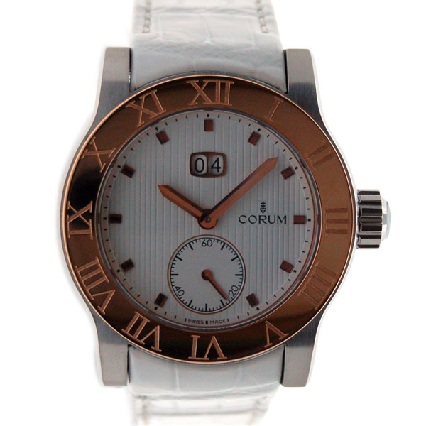 コルム　CORUM　ロムルス オートマティック　RGベゼル　812.515.24/0F49 EB76　ホワイト　42mm　SS　新品