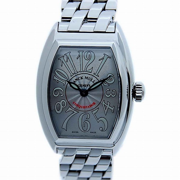 フランクミュラー　FRANCK MULLER　コンキスタドール　8005LQZ　クォーツ　ブラック