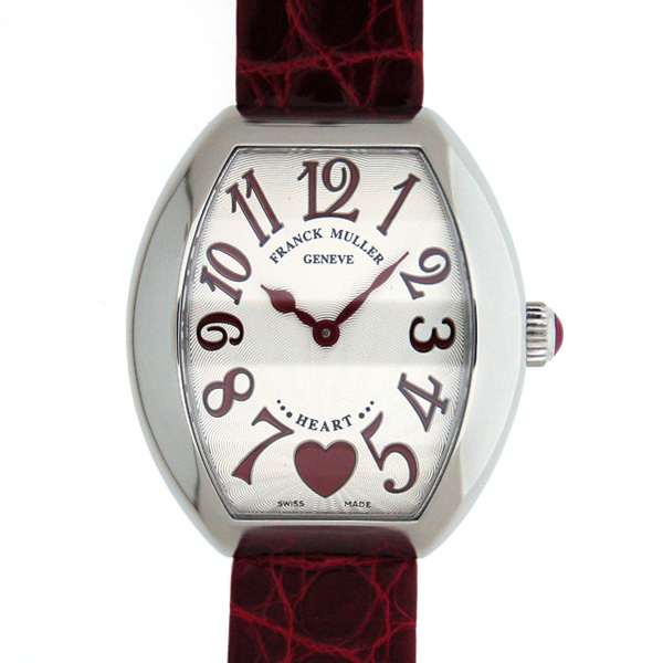 フランクミュラー ハートトゥハート 5002SQZC6H FRANCK MULLER 腕時計 シルバー文字盤 フランク ミュラー ハート トゥ ハート ダイヤモンド 5002SQZDC4CD 5N
