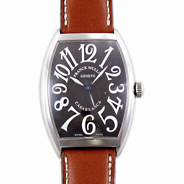 フランクミュラー　FRANCK MULLER　カサブランカ　6850CASA　自動巻き　メンズ　革ベルト