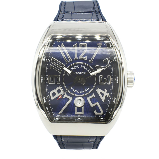 フランクミュラー　FRANCK MULLER　ヴァンガード　V45SCDT AC BU  53.7×44mm　新品