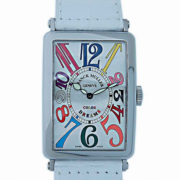 フランクミュラー　FRANCK MULLER　ロングアイランド　1200SCCD　自動巻き　メンズ　SS　新作カラードリーム