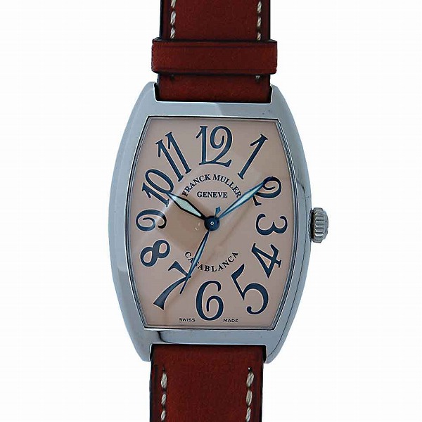 フランクミュラー　FRANCK MULLER　カサブランカ　2852CASA　サーモンピンク　自動巻き　新品　