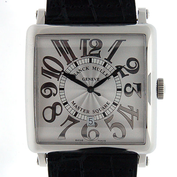 フランクミュラー　FRANCK MULLER　マスタースクエア キング　6000KSCDT　SS　シルバー　自動巻　新品