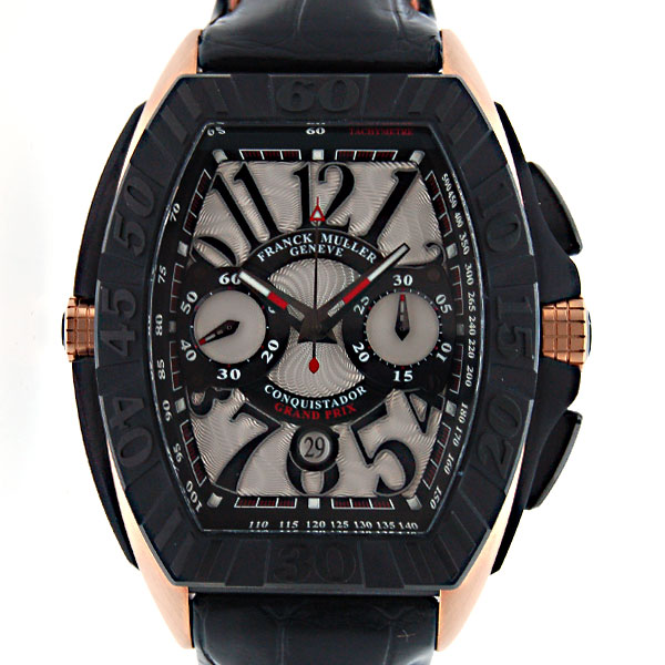フランクミュラー　FRANCK MULLER　コンキスタドール　グランプリ　クロノグラフ　9900CCGP　ピンクゴールド　メンズ　新品