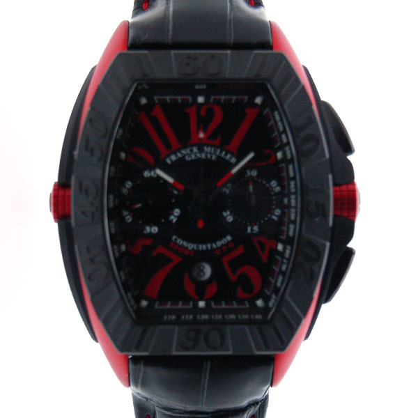 フランクミュラー　FRANCK MULLER　コンキスタドール　グランプリ　クロノグラフ　9900CCGP　ERG　メンズ　自動巻　新品