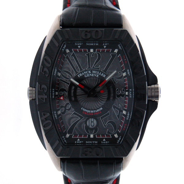 フランクミュラー　FRANCK MULLER　コンキスタドール　グランプリ　8900SC　GP　ブラック　メンズ　自動巻　新品