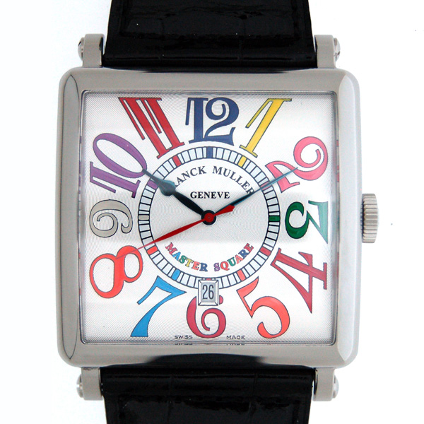 フランクミュラー　FRANCK MULLER　マスタースクエア キング　カラードリーム　6000KSCDT　SS　シルバー　自動巻　新品