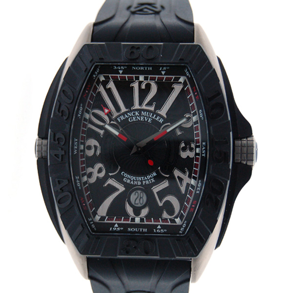 フランクミュラー　FRANCK MULLER　コンキスタドール　グランプリ　8900SC　DT  GPG　ブラック　メンズ　自動巻　新品