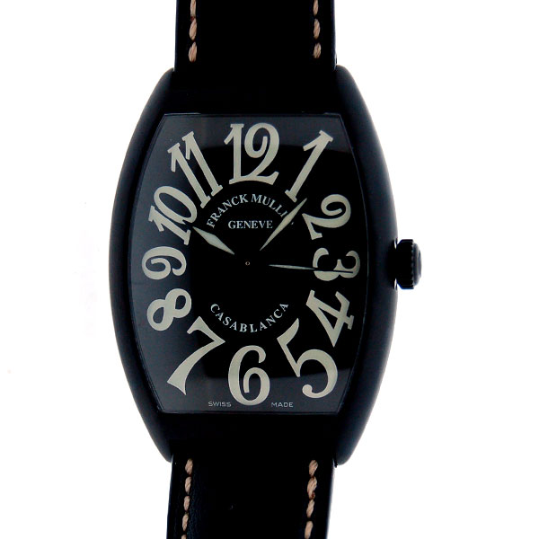 フランクミュラー　FRANCK MULLER　カサブランカ　6850CASA NR　自動巻　黒　100本限定　PVD　新品