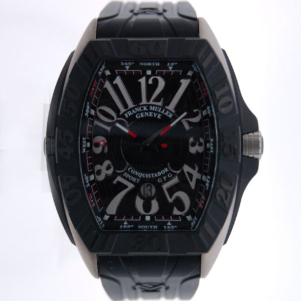 フランクミュラー　FRANCK MULLER　コンキスタドール　グランプリ　9900SC GP　ブラック　メンズ　自動巻　新品
