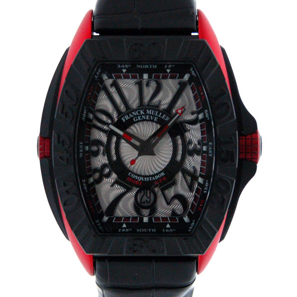 フランクミュラー　FRANCK MULLER　コンキスタドール　グランプリ　9900SC GP　エルガ　シルバー　メンズ　自動巻　新品