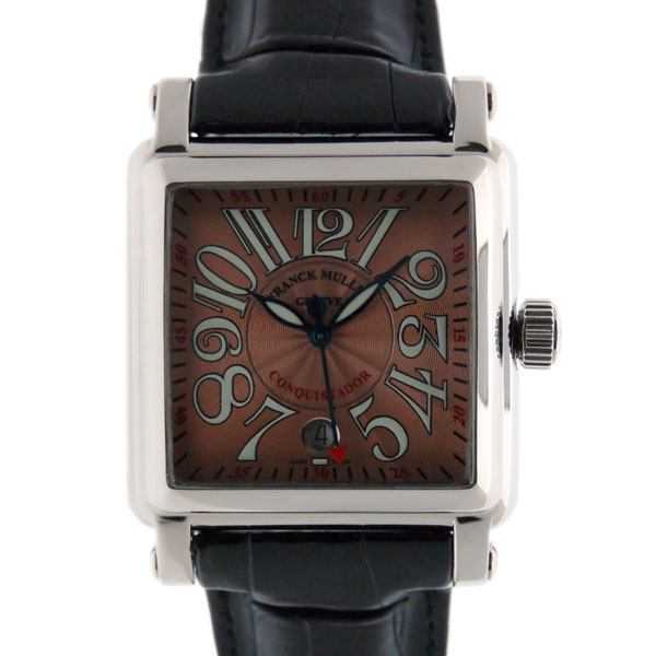 フランクミュラー　FRANCK MULLER　コンキスタドール　コルテス　10000HSC　メンズ　サーモンピンク　未使用品