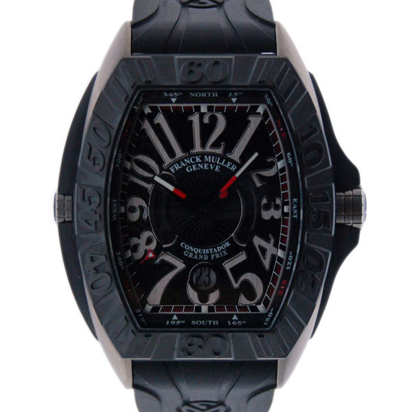 フランクミュラー　FRANCK MULLER　コンキスタドール　グランプリ　8900SCGP  ブラック　メンズ　自動巻　新品