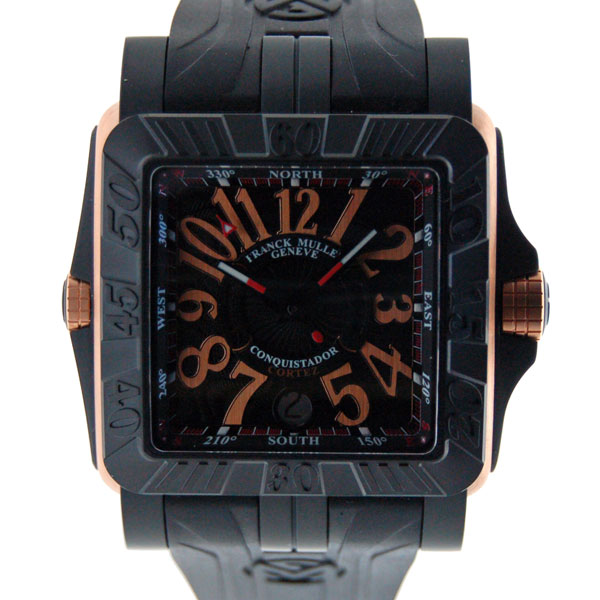 フランクミュラー　FRANCK MULLER　コンキスタドールコルテス　グランプリ　10800SCDT GPG　メンズ　PG　ブラック　新品