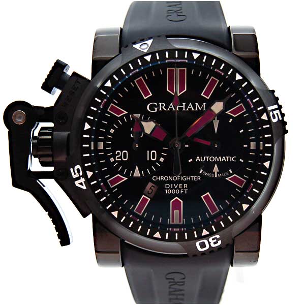 グラハム　GRAHAM　クロノファイター　オーバーサイズ　ディープパープル　20VEZ.B24B.K10B　47mm　PVD　新品