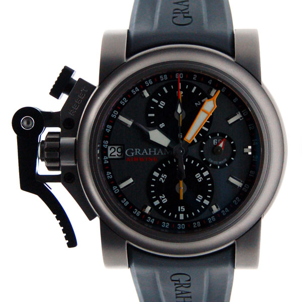 グラハム　GRAHAM　クロノファイター　クロノグラフ　2OVKT.T01A.K10B　グレー　新品