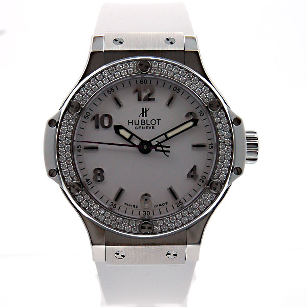 ウブロ　HUBLOT　ビッグバン　ベゼルダイヤ　レディース　361.SE.2010.RW.1104.SMC08　999本限定　新品