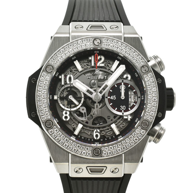 ウブロ　HUBLOT　ビッグバン ウニコ チタニウム ダイヤモンド　441.NX.1170.RX.1104　42mm　新品