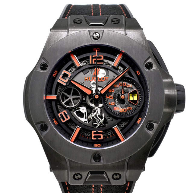 ウブロ　HUBLOT　ビッグバン フェラーリ ウニコ  カーボン　402.QU.0113.WR　世界500本限定　45mm　新品