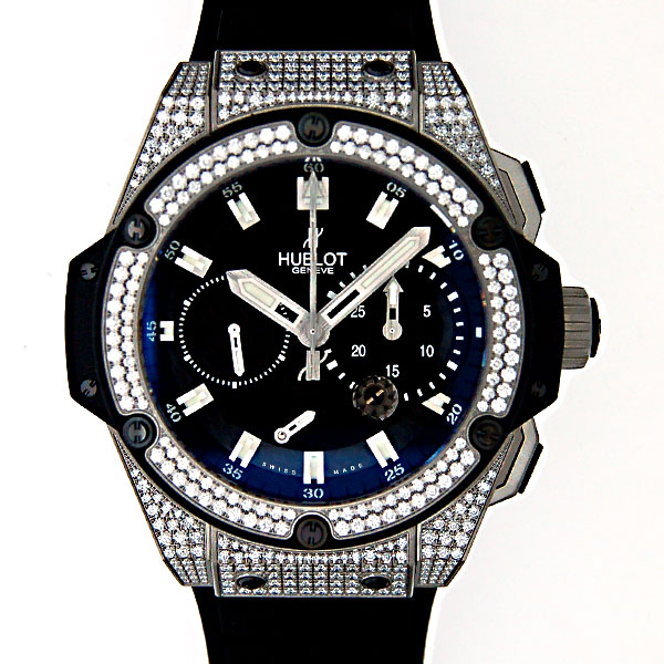ウブロ　HUBLOT　キングパワー　フドロワイアント　ジルコニウム　709.ZX.1770.RX.1704　48mm　ブラック　新品