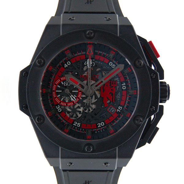 ウブロ　HUBLOT　キングパワー　レッドデビル　マンチェスター　716.CI.1129.RX.MAN11　世界500本限定　48mm　CE　未使用品