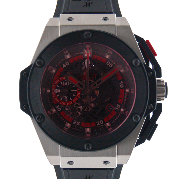 ウブロ　HUBLOT　キングパワー ＵＥＦＡ ユーロ２０１２　716.NM.1129.RX.EUR12　世界500本限定  チタン　セラミック　48mm　新品