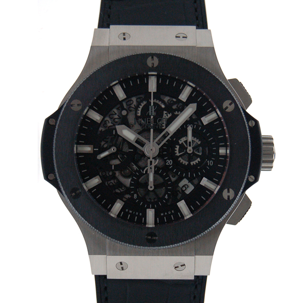 ウブロ　HUBLOT　ビッグバン　アエロバン　311.SM.1170.GR　SS×CE　44mm　ブラック　新品