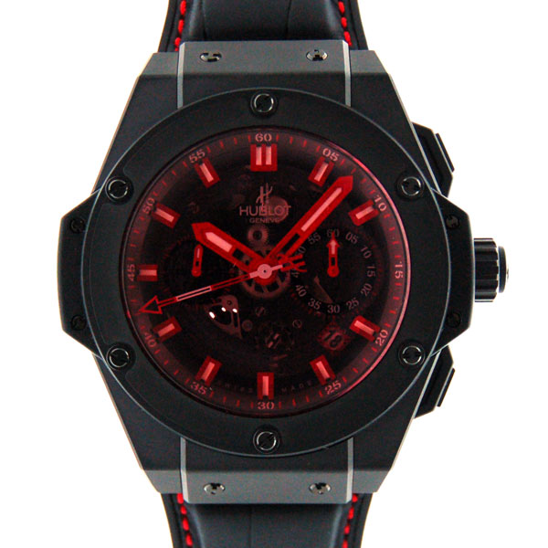 ウブロ　HUBLOT　キングパワー　ウニコ　レッドマジック　701.CI.1123.GR　スケルトン　新品