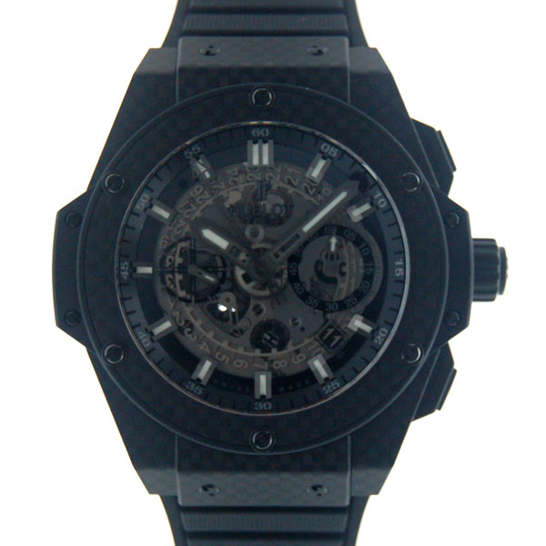 ウブロ　HUBLOT　キングパワー　ウニコ　オールカーボン　701.QX.0140.RX　48mm　ブラック　新品