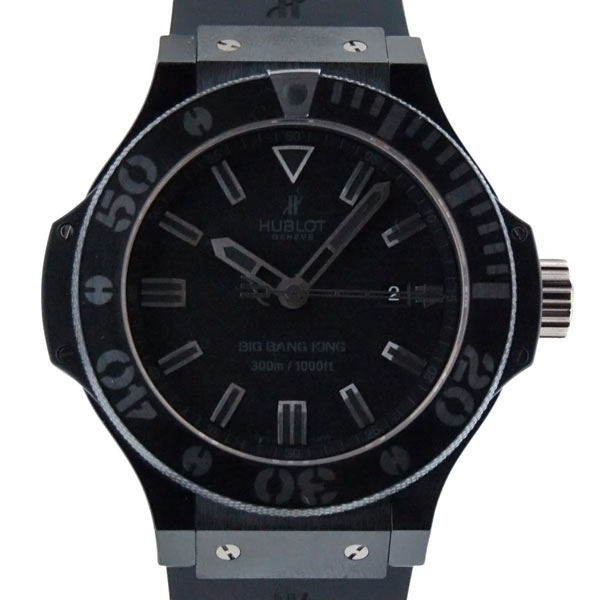 ウブロ　HUBLOT　ビッグバンキング　アイスバン　322.CK.1140.RX　メンズ　48mm　ブラック　新品