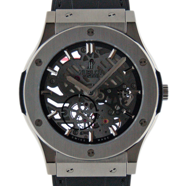ウブロ　HUBLOT　クラシックフュージョン　クラシコ　ウルトラシン　スケルトン　515.NX.0170.LR　新品