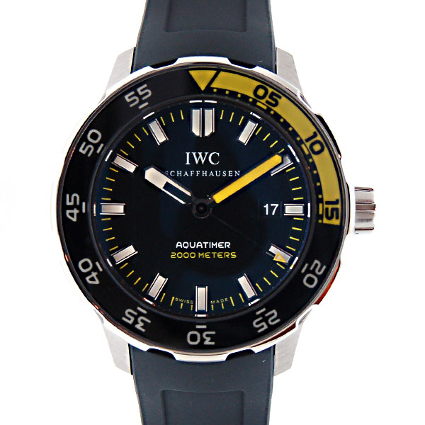 IWC　アクアタイマー　IW356802　SS　ラバー　2000m防水　新品