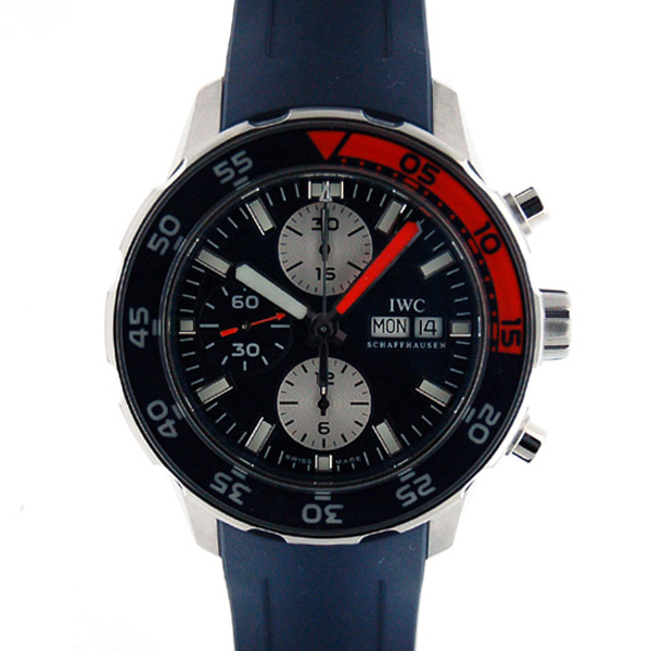 IWC　アクアタイマークロノ 　IW376704　ブルー　SS　ラバー　150m防水　新品
