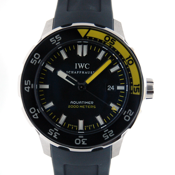 IWC　アクアタイマー　IW356810　SS　ラバー　2000m防水　新品