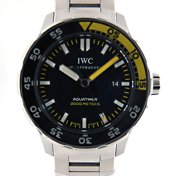 IWC　アクアタイマー　IW356808　SS　自動巻　2000m防水　新品