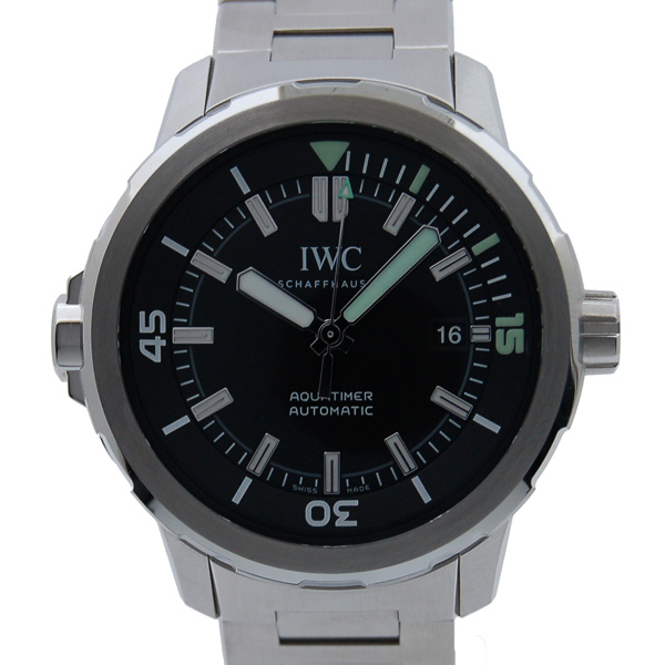 IWC　アクアタイマー　オートマチック　IW329002　SS　42mm　ブラック　新品