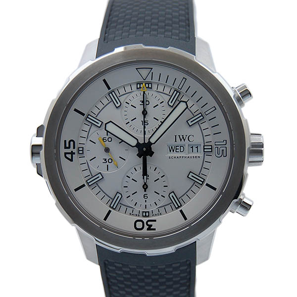 IWC　アクアタイマークロノグラフ　IW376801　ホワイト　ラバー　SS　44mm　新品