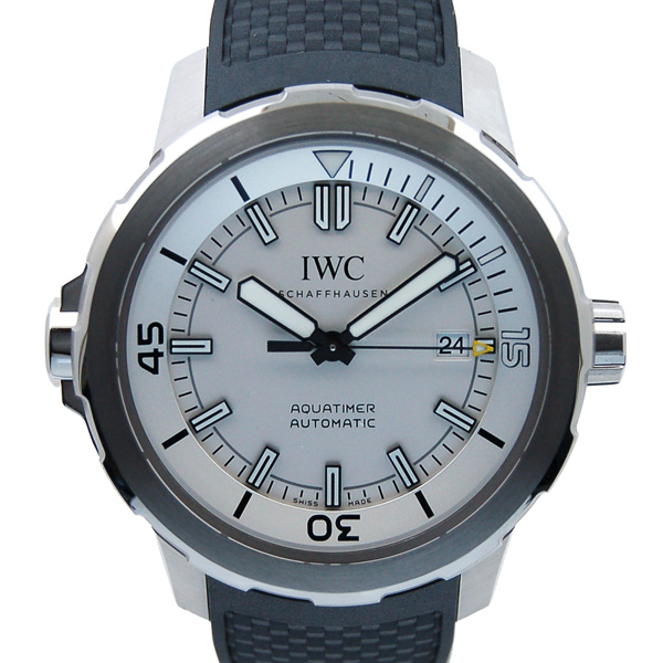 IWC　アクアタイマー　オートマチック　IW329003　SS　42mm　シルバー　ラバー　新品