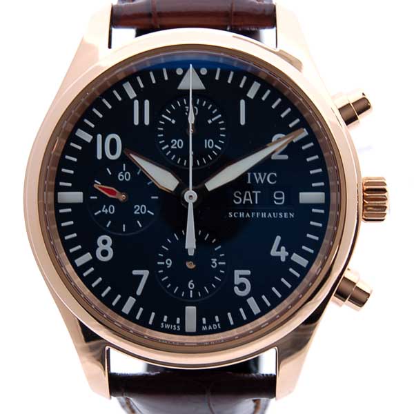 IWC　パイロットウォッチクロノ　IW371713　18KRG　42mm　新品